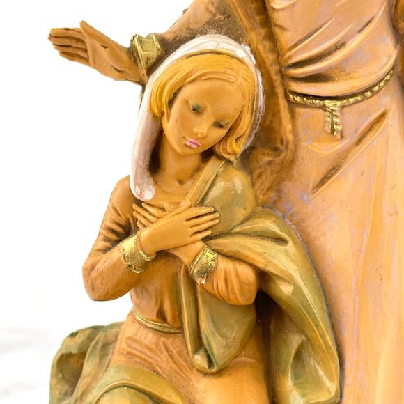 Fontanini Jesus, Mary and Joseph Figurine by Roman Fontanini Heirloom Nativity - Picture 3 of 11